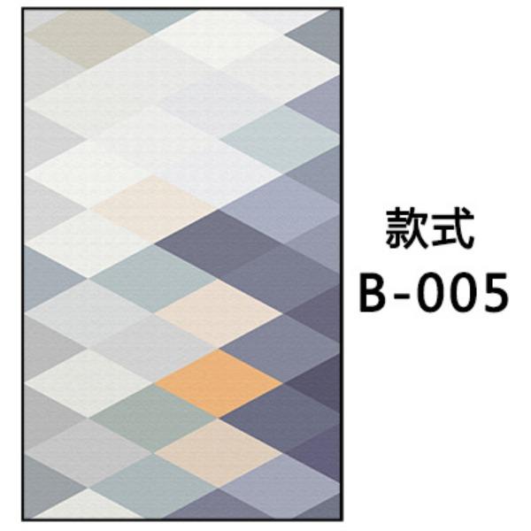 Geometric Bedroom Living Room Carpet Short Velvet Print Anti Slip Lobby Floor Mat Carpet