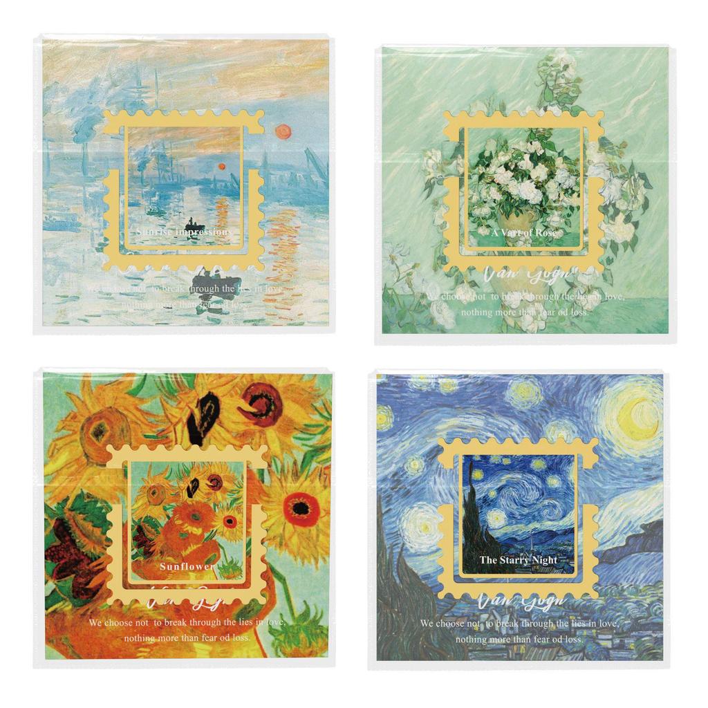 Van Gogh Ölgemälde Metall Lesezeichen - Klassischer Souvenir Clip Geschenk