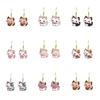 Fun Cartoon Cute Kitten Earrings, Creative Simple Earrings Animal Earrings