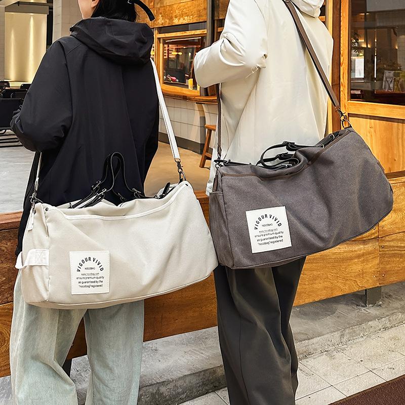 Downhill Travel Bag Short Distance Women's Lightweight Men's Travel Bag Letters