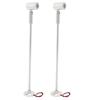2 Pack 1W LED Accent Light Adjustable Angle Standing Up Spotlight  Jewelry Showcase