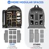 Camera Bag Large Capacity Side Compatible with DSLR and Adjustable Photography Bag [Sea choice] Backpack, Expandable, 20L+2L, Access, Cameras,