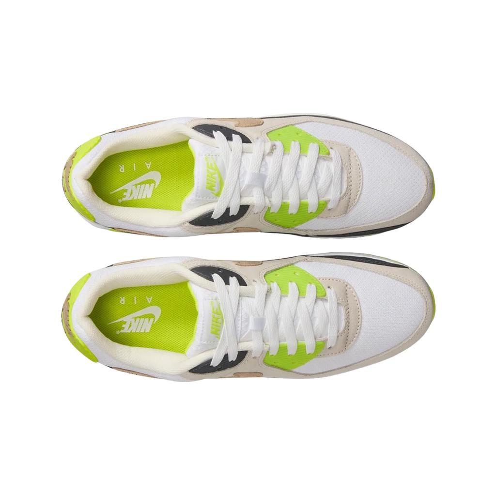 Nike Air Max 90 Cyber Herren-Sneaker Grün Weiß Dunkelrauchgrau DM0029-107