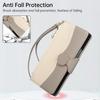 Crossbody Reißverschluss Kartenfach Geldbörse Leder Handyhülle für Samsung Galaxy Z Fold 7 6 5 4 3 5G Lanyard Tasche Schutzhülle