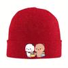 Nieuwe pc Leuke Bubu En Dudu Gaan Samen Boodschappen Doen Petten Gebreide Muts Unisex Unisex Retro Thermische Muts Herfst Kpop Gra