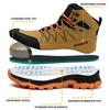 High-top Men Work Boots Steel Toe Shoes Puncture-Proof Safety Boot Protection Shoes Security Indestructible Shoes Wear-resistant