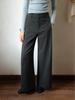 EGGKA High-Waisted Loose Straight-Leg Pants for Spring and Fall