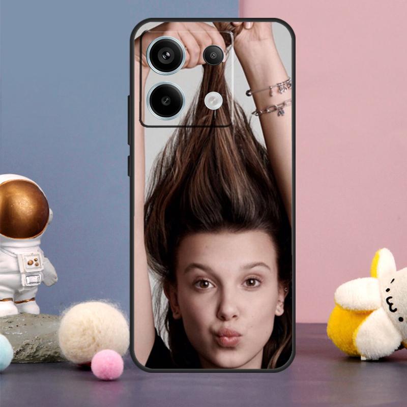 Millie Bobby Brown Case For Xiaomi Redmi Note 13 11 9 10 12 Pro Plus 12S 11S 10S 9S Redmi 12 10C 12C 13C Cover