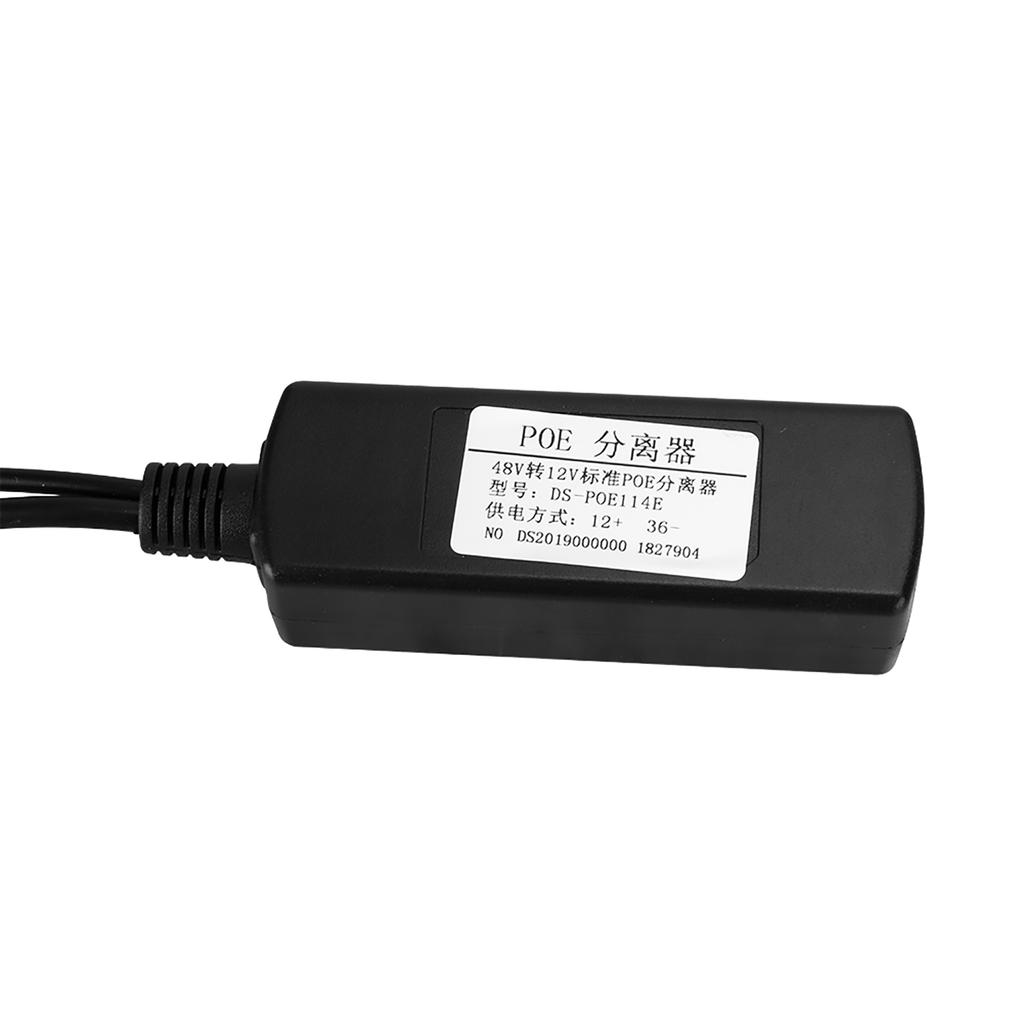48V To 12V POE Connectors Adapter Cable Splitter Injector Power Supply  for Huawei Hikvision