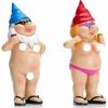 Valentine's Day Gifts 1 PC Naked Funny Gift Statue Decor Nudist Home Decoration Nude Statuary Garden Gnomes Naughty