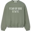 Essentials 90s Crewneck Moss Men Tops Green 192SP256557F