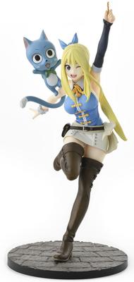 Bell Fine Final Series Lucy Heartfilia Wink Scale PVC Painted Complete Figure BF188 "FAIRY TAIL" Ver. 1/8