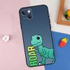 Cute Dinosaur Tea-Rex Phone Case For iPhone 16 Pro Max 11 12 13 14 15 Pro Max Mini XR 15 16 Plus 16e Cover Shell