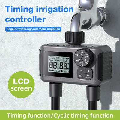 New 1/2 Outlet 3/4'' Automatic Water Timer Button/Knob Intelligent Watering Controller Programmable Irrigation Watering System