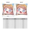 Kawaii Gaming T-Trickcals Pillow Case Vintage Pillow Cover Square Pillowcases For Sofa Car Home Decor