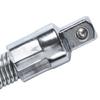 Hex Shank Flexible Extension Bar Adapter Ratchet Wrench Drive Socket Hand Tool