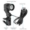 2PCS/1PC E27 Single Head Bulb Holder Socket Flash Umbrella Bracket Photo Lighting Bulb Holder For Photography Studio Accessories