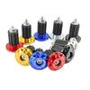 2 Stück Motorrad Lenkergriffkappen Schieber Universelle Lenkerendkappe Stecker Motorrad Dirt Bike Zubehör
