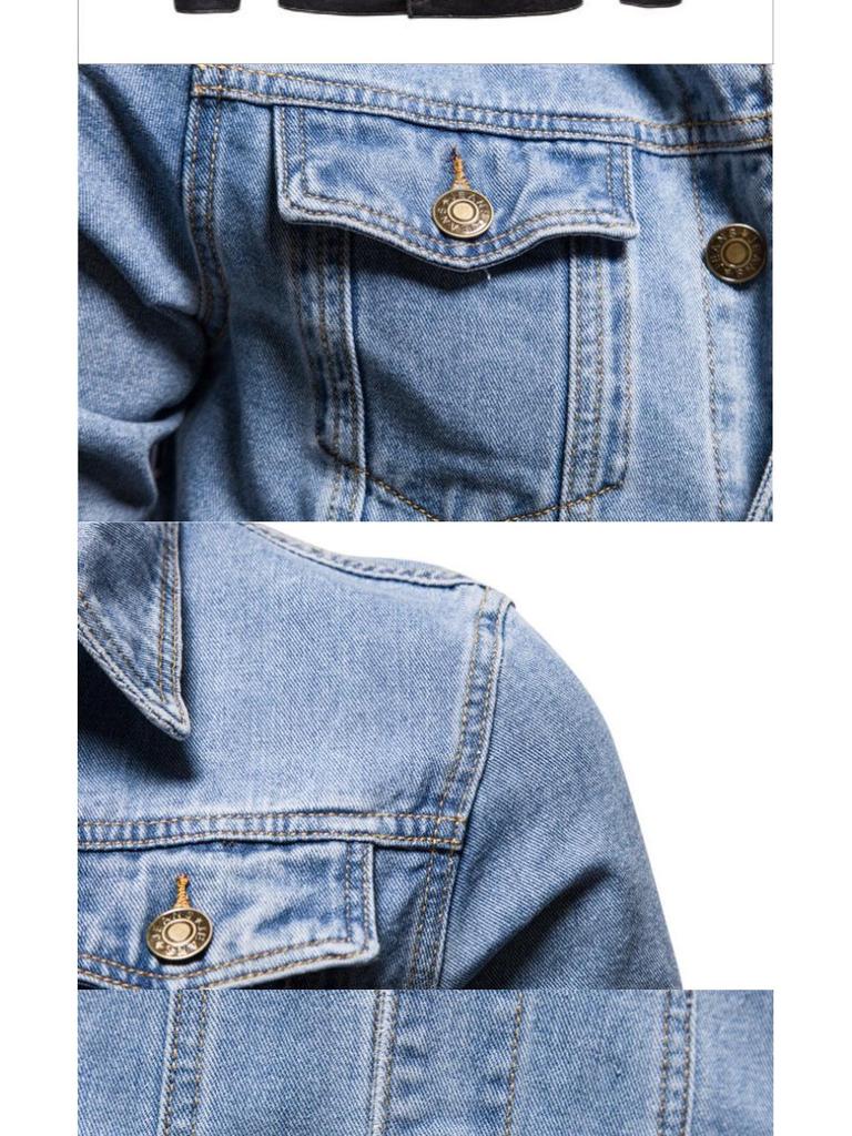 2026 Men's Denim Shirt Jacket: Casual Japanese Style for Spring, Autumn, Winter - Popular Youth Workwear