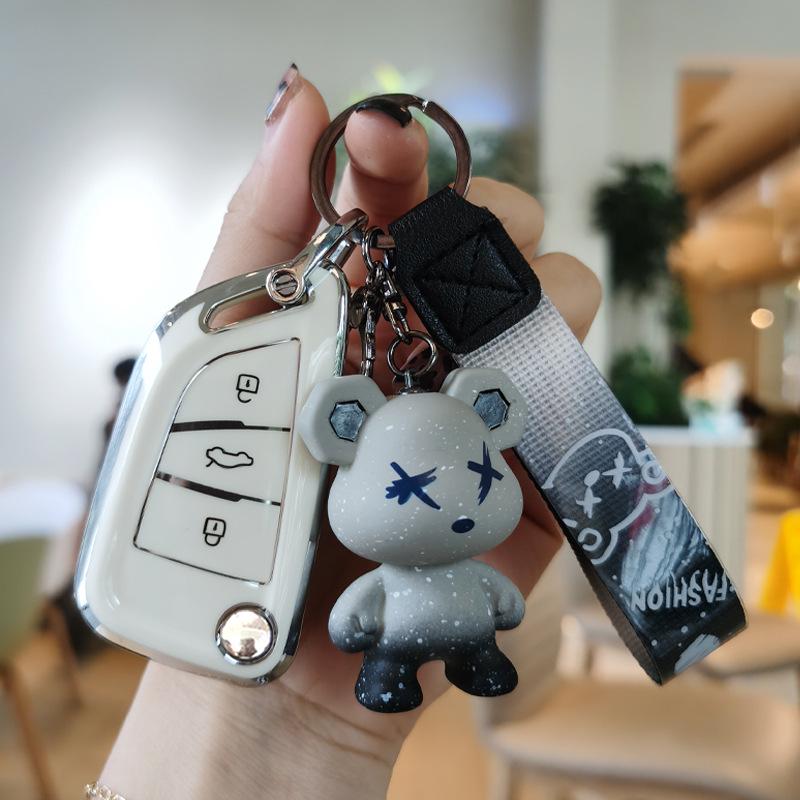 DS Master Iron Remote Key Case with Modified Blade and Protective Shell