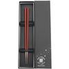 Kasyou Studio Kasei Workshop Urushi Healthy Chopsticks Red (Dishwasher Safe 21cm Pentagonal) Made Japan Kaga Handmade Craftsmen Gift Box Included