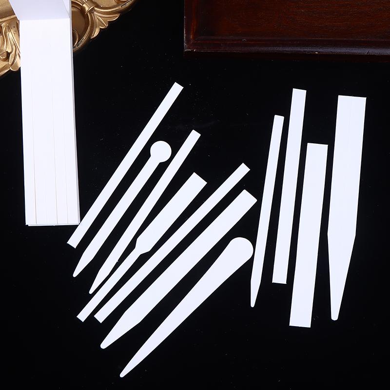 100pcs 115*15mm 155x35mm 60x20mm Perfume Aromatherapy Essential Oils Tester Strips Fragrance Disposable Paper Strips Test Paper