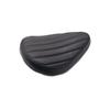 JPMODAO Motorcycle Seat Rich Choice Black Leather Solo Seat with Spring Bracket Kit for Sportster XL1200 883 48 Chopper Bobber Custom Cover, (Vertical