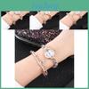 Fashionable Ladies Bracelet Simple Design Versatile Jewelry Quartz Movement