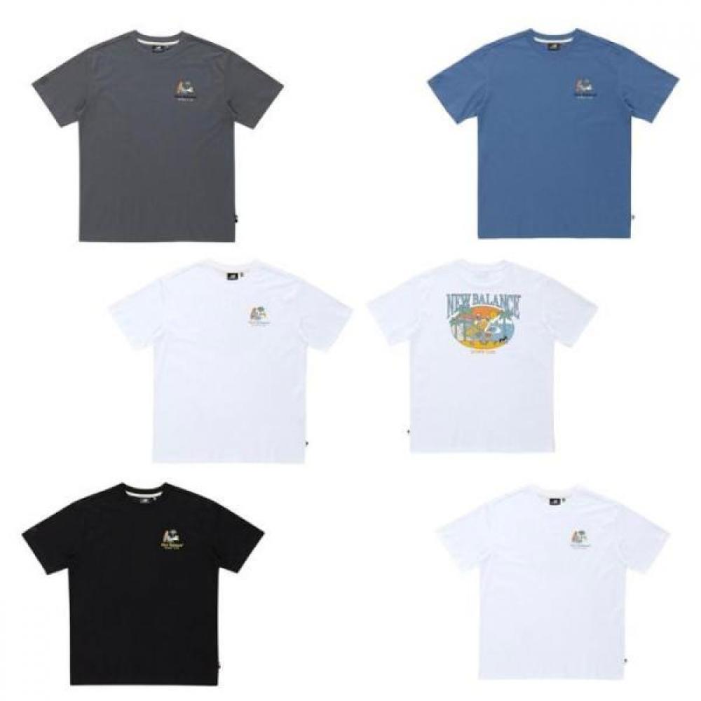

New Balance Nb Boy Wave Club Sunset Short Sleeve Tee white/105(XL)