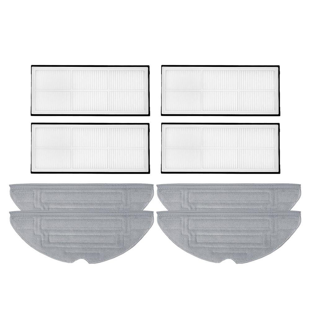 For Roborock S8 S8PLUS S8+ S8 Pro Ultra Robot Vacuum Cleaner Accessories Side Roller Brush Hepa Filter Mop Spare Parts