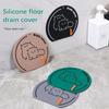 Anti Odor Deodorant Cover Silicone Kitchen Drain Covers Reusable Sewer Floor Drain Cover  Kitchen