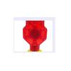 OLOMM Solar LED Warning Roadblock Light