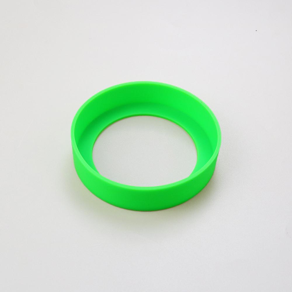 28 Colors 7.5CM Silicone Cup Bottom Cover 75MM Cup Bottom Ring Coaster Sleeve Sheath Wear-resistant Anti-fall Bottom Cover