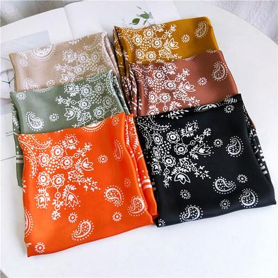 Moda Dekorasyon Eşarp Saç Bandı Bağlama Saç 70 Küçük Kare Eşarp İpek Eşarp Kadın İlkbahar Ve Sonbahar Çok Yönlü Küçük Eşarp Profesyonel Eşarp