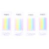 Colorful Birthday Candles Creative Romantic Party Spiral 6-piece Suction Card for Baking Decoration