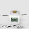 1Pc Convenient Counter Digital LCD Finger Ring Tally Counter 6 Channel Counting 6 Digit Beads Prayer Counter