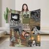 101 Dalmatians Pongo Perdita Coperta Rolly Cani Coperte Plaid in Pile Decorazione Divano Casa Trapunta Leggera Multifunzione