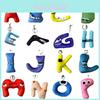 Peluche Morbido 3,9 pollici Alphabet Lore Ciondolo Bambola Giocattolo Educativo per Bambini