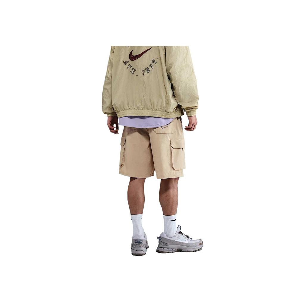 Nike Dri-Fit Comfortable Simple Fashion Versatile Solid Color Cargo Shorts Men Shorts Gray IB7552-299