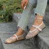 Fashion Women Breathable Sandals Summer Fishnet Ballet Flat Sandals Woman Chic Brand Designer Hollow Out Lace Mary Jane Shoes Ladies