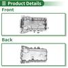 UXCELL No.06F103603 Engine Oil Pan Sump Transmission Oil Pan for Volkswagen Polo 2014-2017 Aluminum Replacement Part Oil Pan