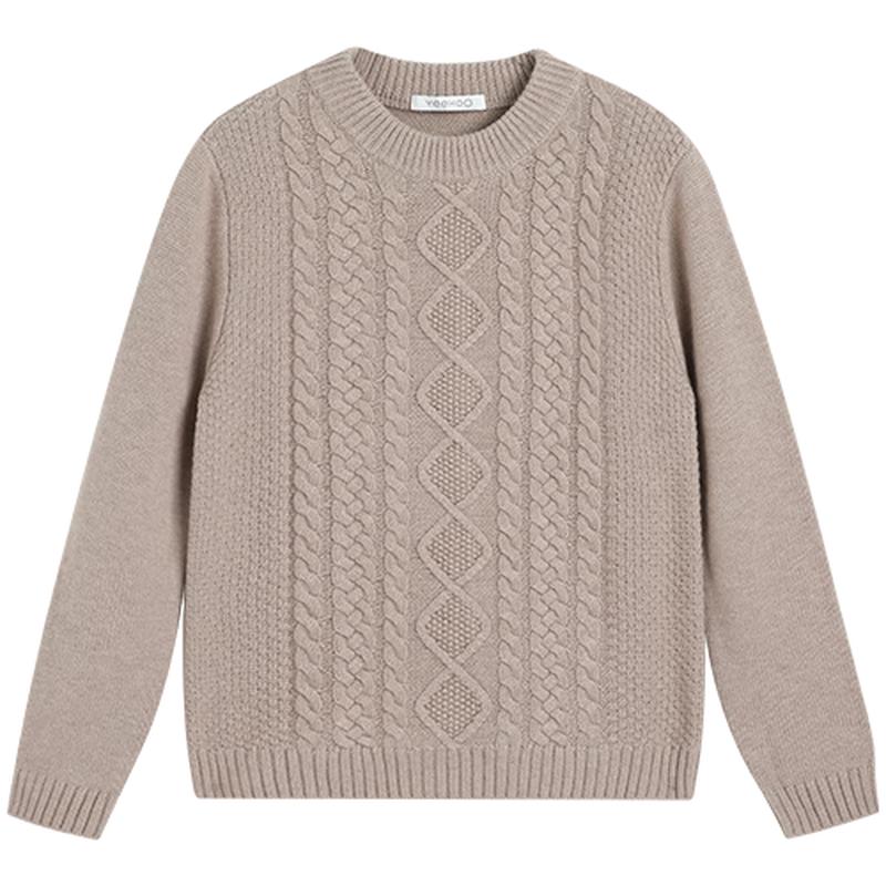YEEHOO Kids  100% Lambswool Sweater 140