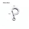Small Size Key Chain Buckle Titanium Alloy Spring Connecting Buckle  DIY Accessories