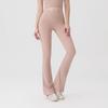 Womens High-Waisted Flared Yoga Pants Slim Fit Quick Dry Tummy Control Workout Leggings