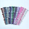 Flashy Almond Cat Eye Wearable Nails Collection - High-End Whitening Manicure for Summer