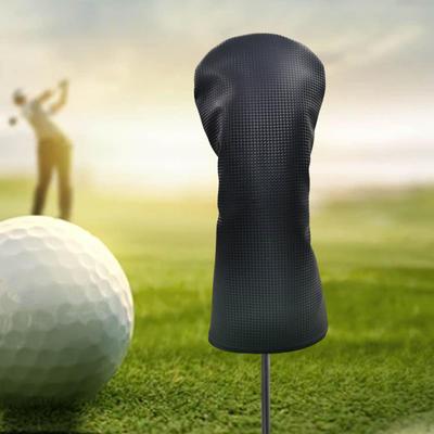Black Golf Headcover, Practical, Gift for Men And Women, Scratch Resistant, Waterproof.
