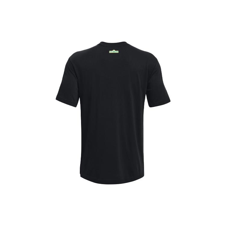 Under Armour Curry X Sesame Street T Shirt Men's Black 1369625-001