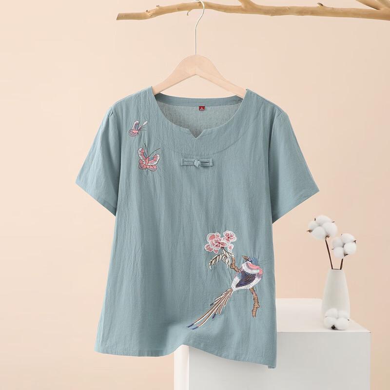 Datang Furen Women s Pullover Round Neck Short Sleeve T-shirt 4XL