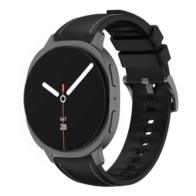 Skórzany Pasek Do Samsung Galaxy Watch 8 44mm 40mm 8 classic 46mm Silikonowy Sportowy Pasek Bransoleta Galaxy Watch 8 Akcesoria do Paska