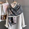 Women Cashmere Scarf  New Fashion Horse Print Scarves Blanket Bufanda Poncho Echarpe Pashmina Female Luxury Retro Shawl Wrap